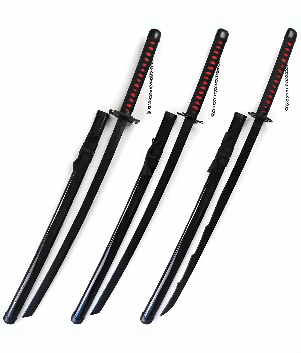 Death Sword Kurosaki Ichigo Zanyue Wuyue Xinyue cos anime props Japanese bamboo sword unsharpened ABS type - Image 6