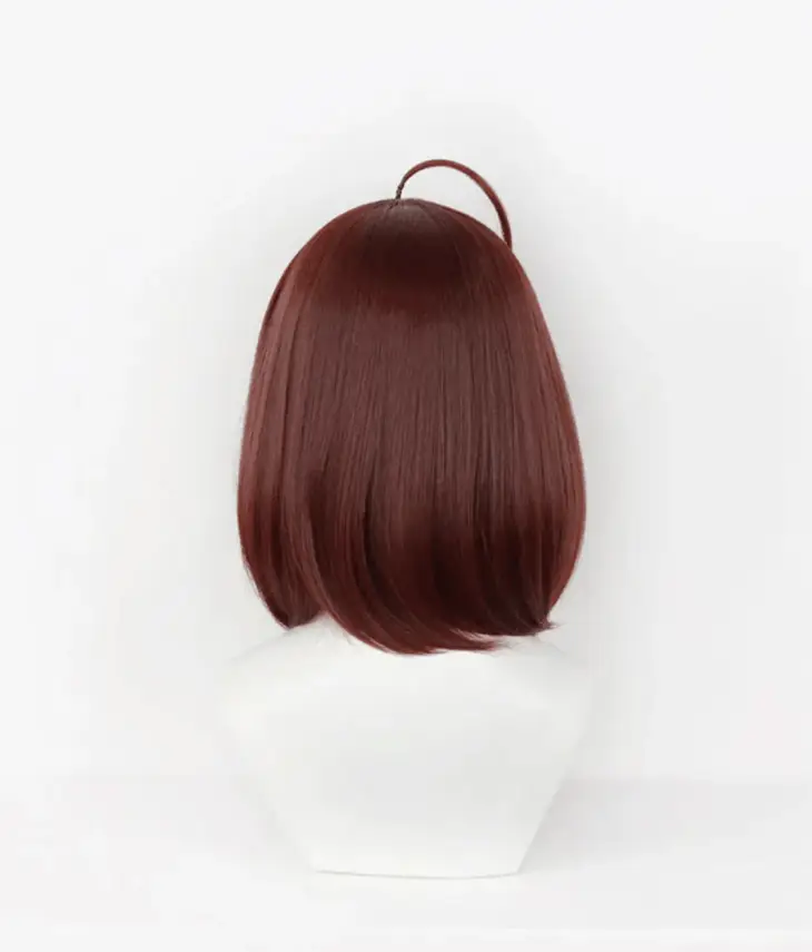 Dandadan Momo Ayase Red Brown Cosplay Wig - Image 4