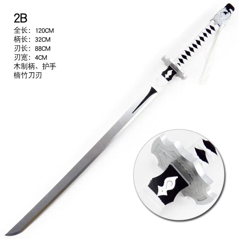 Neil Automata Knife cos steam2B Miss Long Sword 9s White Contract Knife Anime Props. - Image 4