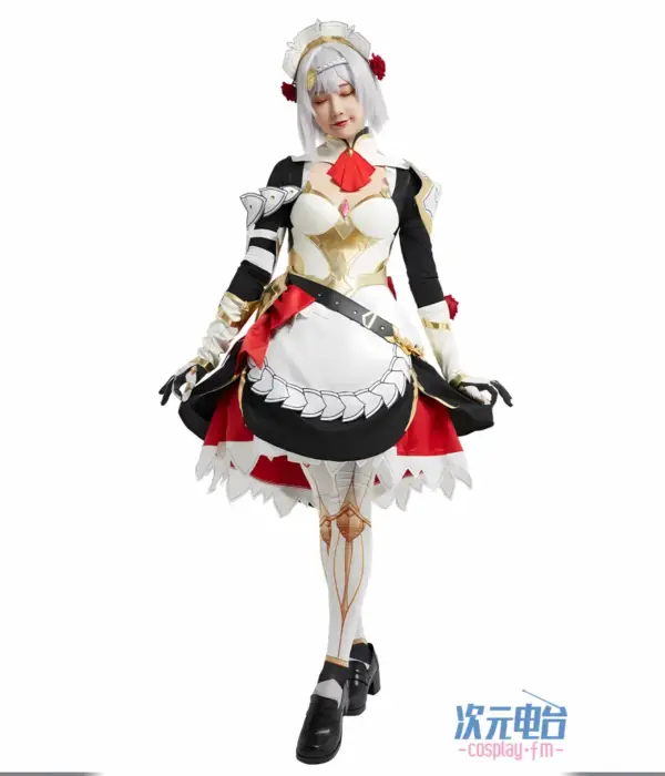 Genshin Impact Noelle Uniform Cosplay Costume