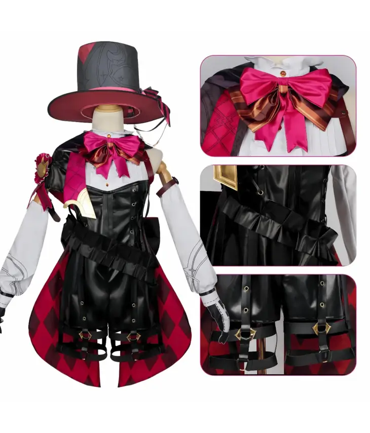 Genshin Impact Fontaine Lyney Cosplay Costume - Image 5