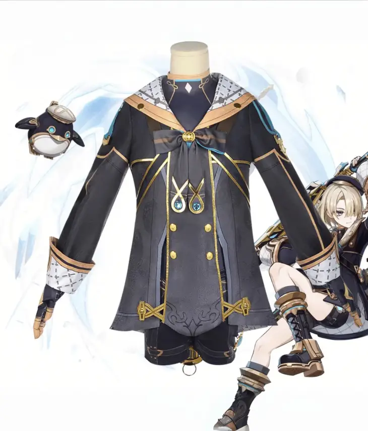 Genshin Impact Freminet Cosplay Costume