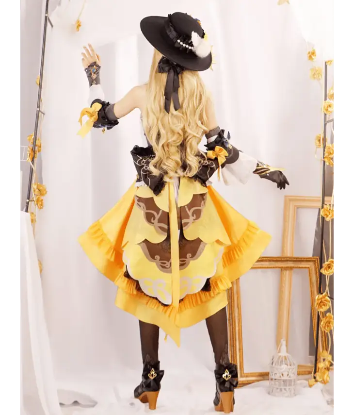 Genshin Impact Navia Fontaine Cosplay Costume - Image 5