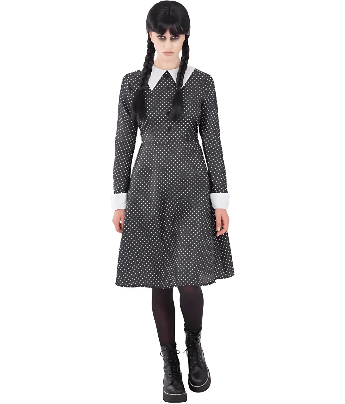 Adult Gothic School Girl Costume - Image 4