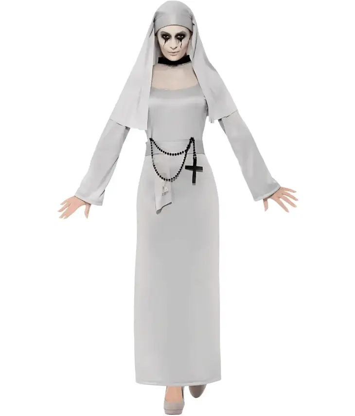 Gothic Nun Costume - Image 2