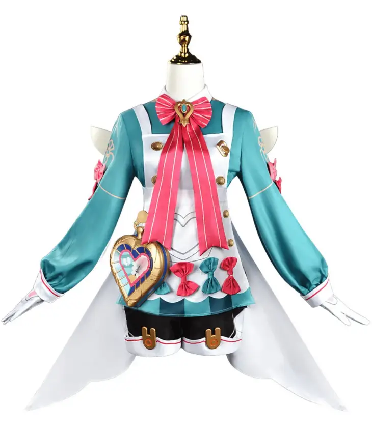 Genshin Impact Sigewinne Fontaine Cosplay Costume - Image 2