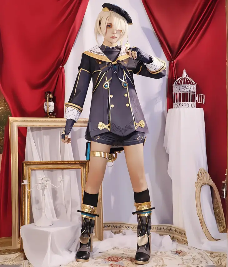 Genshin Impact Freminet Cosplay Costume - Image 4