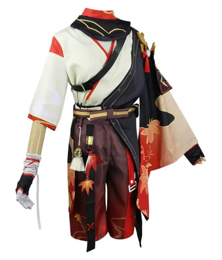 Genshin Impact Kaedehara Kazuha Cosplay Costume - Image 2