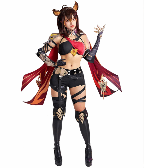 Game Genshin Impact Sumeru Dehya Cosplay Costume
