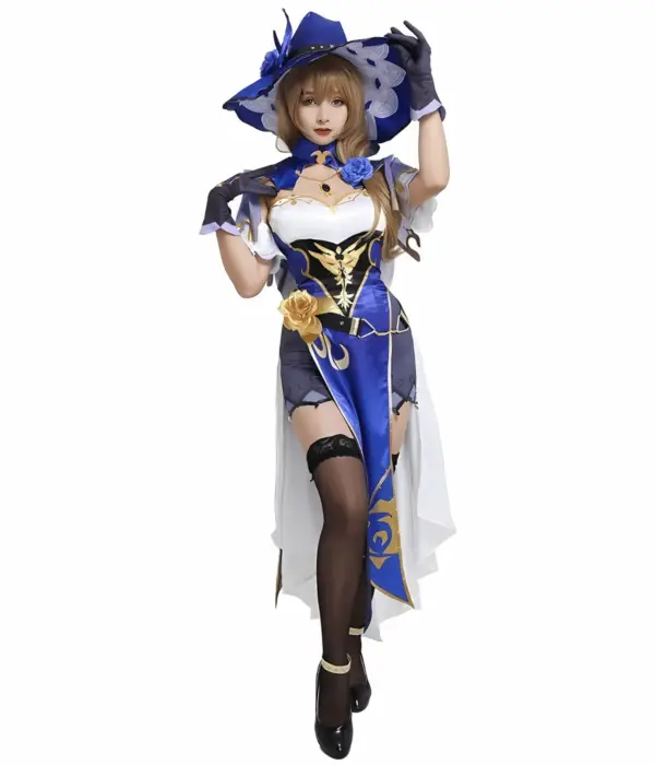Genshin Impact Lisa Cosplay Costume