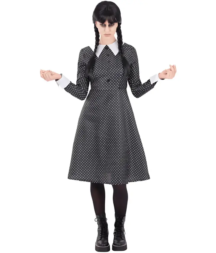 Adult Gothic School Girl Costume