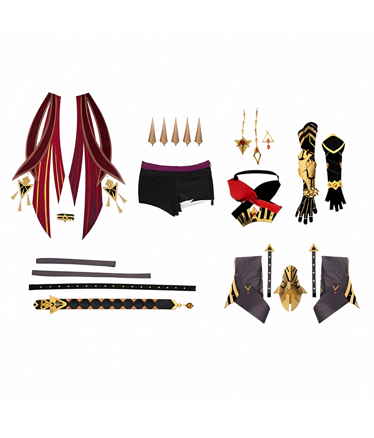 Game Genshin Impact Sumeru Dehya Cosplay Costume - Image 7