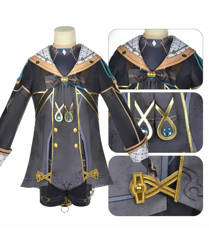 Genshin Impact Freminet Cosplay Costume - Image 5