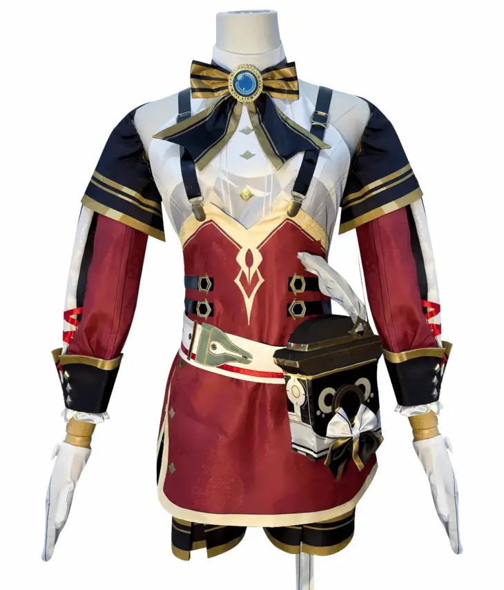 Genshin Impact Charlotte Fontaine Cosplay Costume - Image 9