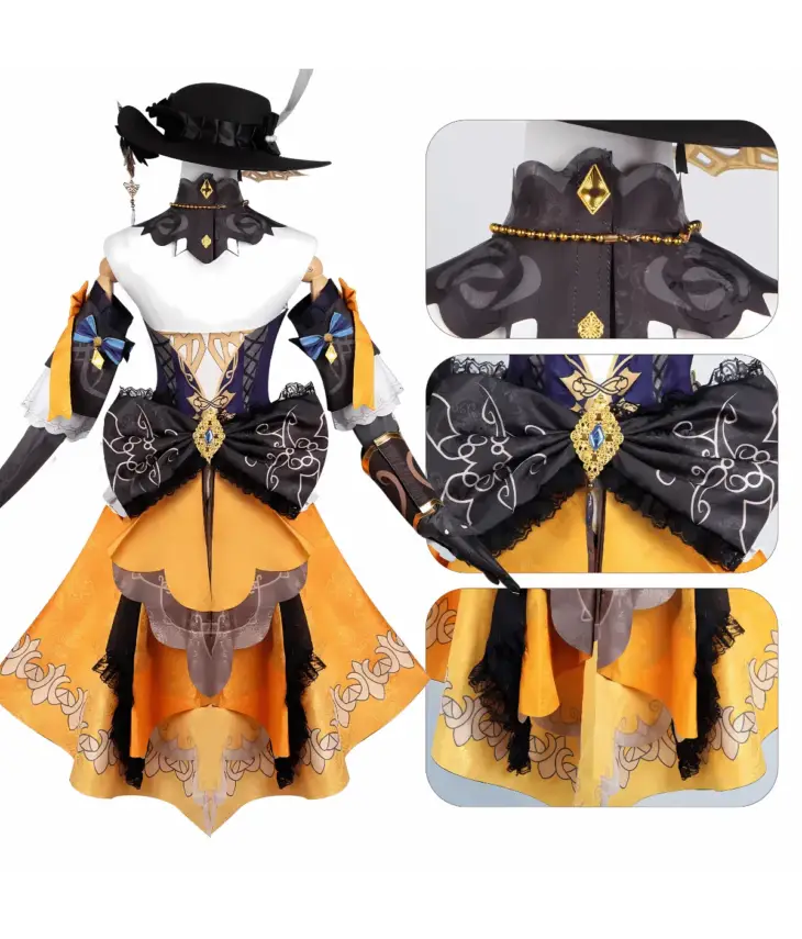 Genshin Impact Navia Fontaine Cosplay Costume - Image 14