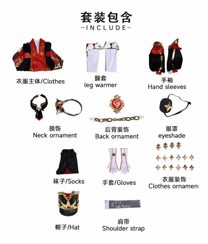 Genshin Impact Chevreuse Cosplay Costume - Image 9