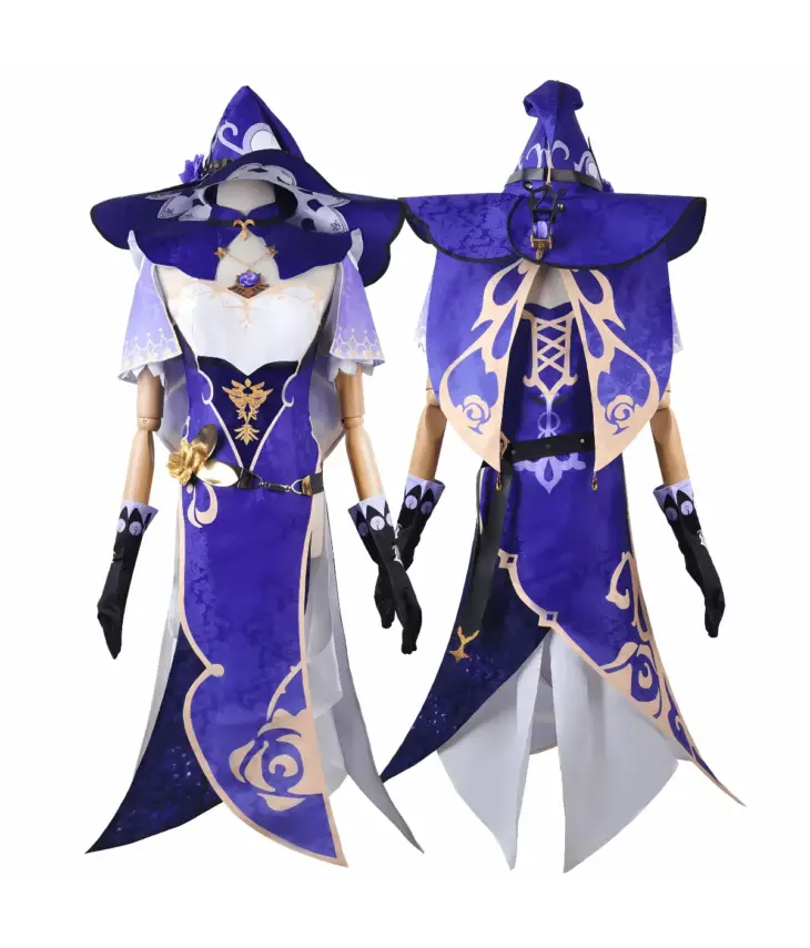 Genshin Impact Lisa Cosplay Costume - Image 7