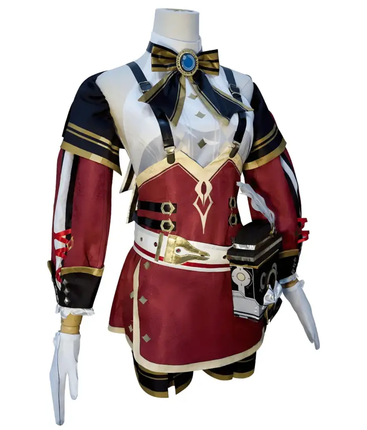 Genshin Impact Charlotte Fontaine Cosplay Costume - Image 8