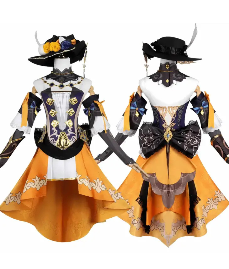 Genshin Impact Navia Fontaine Cosplay Costume - Image 15