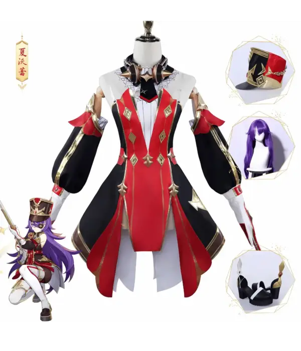 Genshin Impact Chevreuse Cosplay Costume