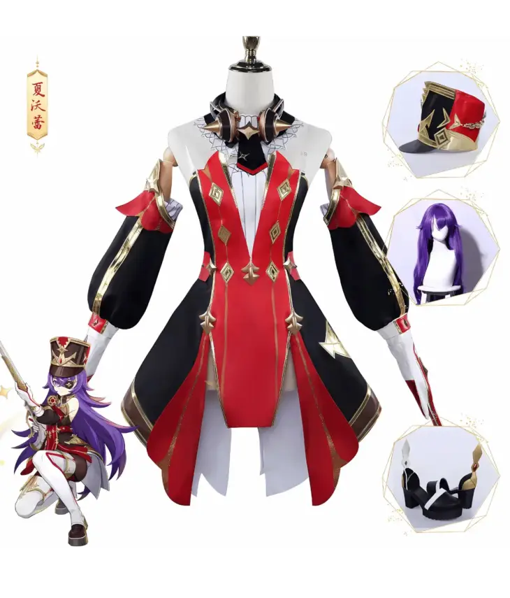 Genshin Impact Chevreuse Cosplay Costume