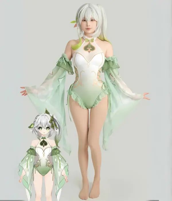 Genshin Impact Nahida Kusanali Cosplay Costume