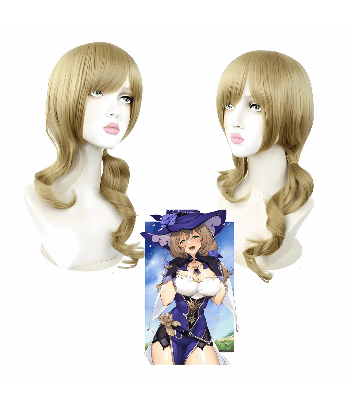 Genshin Impact Lisa Cosplay Costume - Image 4