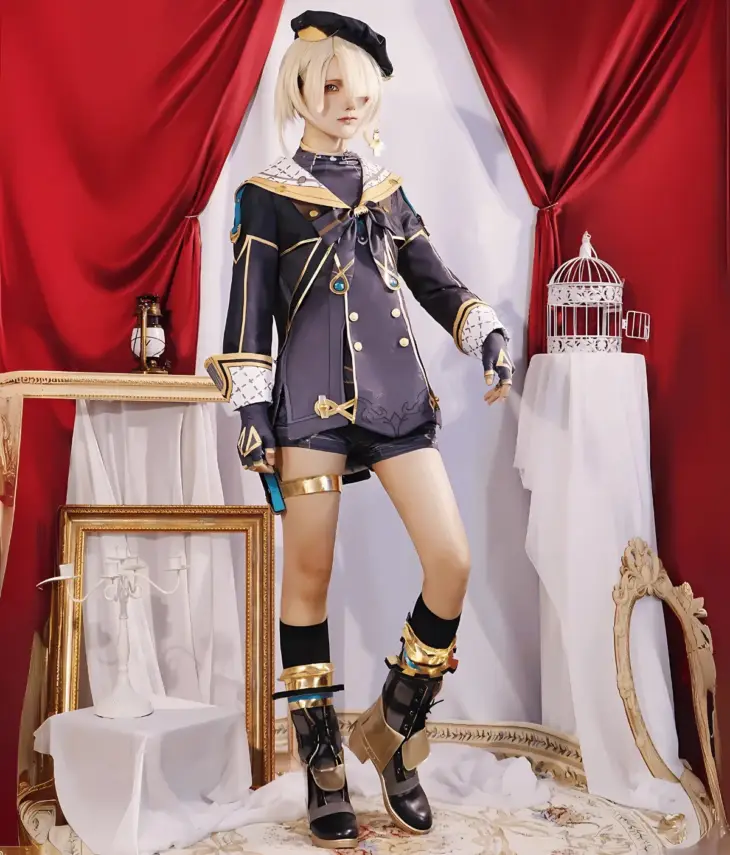 Genshin Impact Freminet Cosplay Costume - Image 3