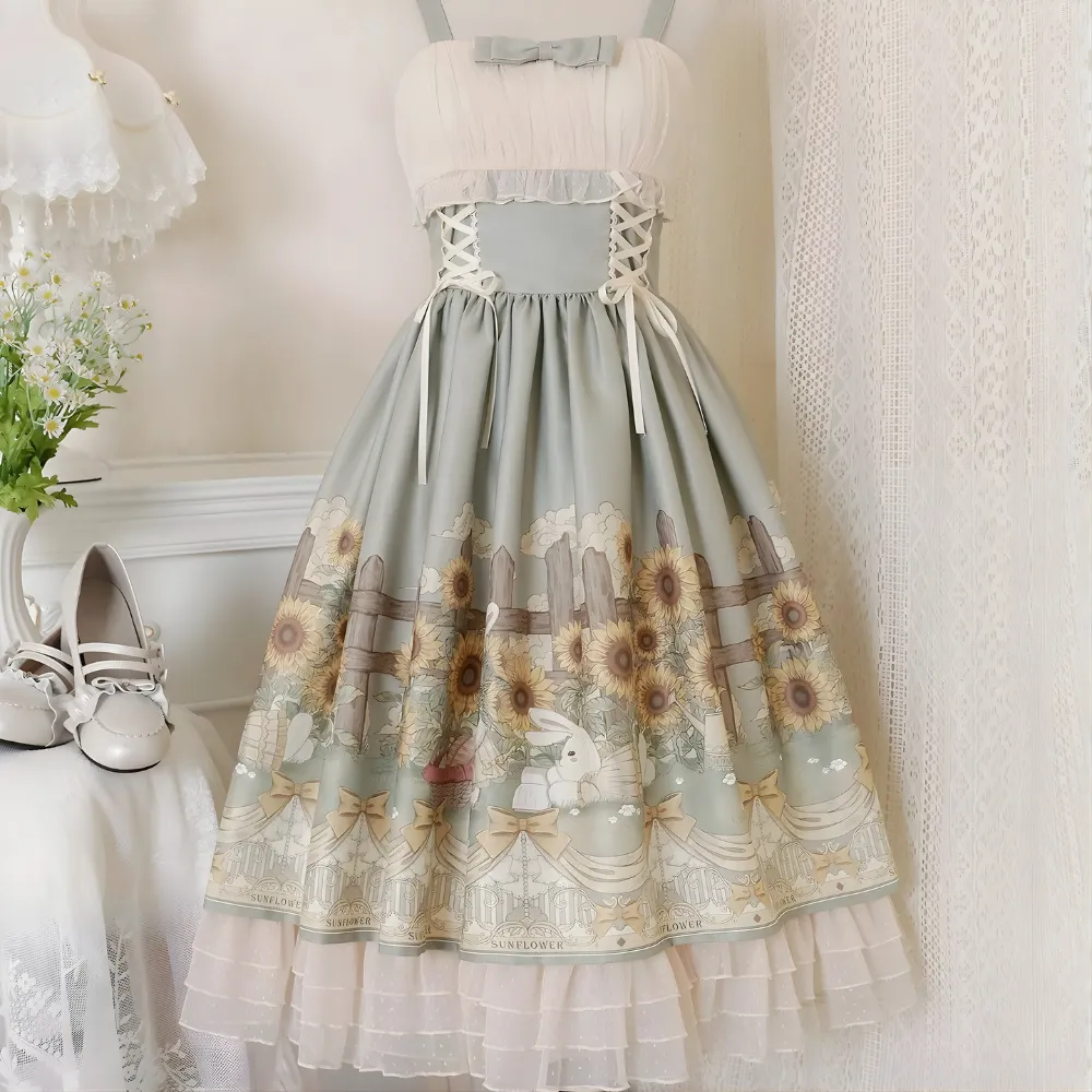 Your Princess - Sunflower - Elegant Lolita JSK Dress - Image 10