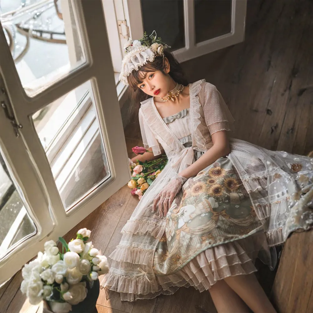 Your Princess - Sunflower - Elegant Lolita JSK Dress - Image 4