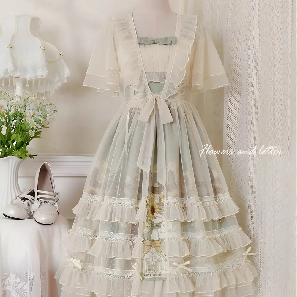 Your Princess - Sunflower - Elegant Lolita JSK Dress - Image 11