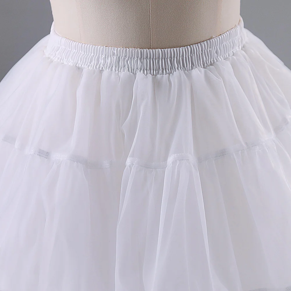 Noloria - 17.7" (45 cm) Organza Hoopless Lolita Puffy Petticoat - Image 9