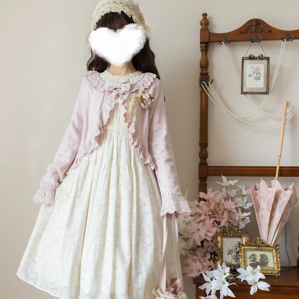MIST - Nainai - Vintage Lolita Knitted Cardigan - Image 13