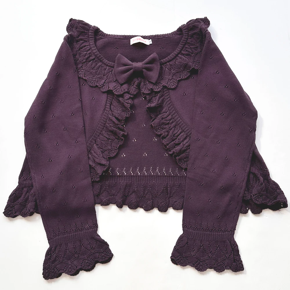 MIST - Nainai - Vintage Lolita Knitted Cardigan - Image 12
